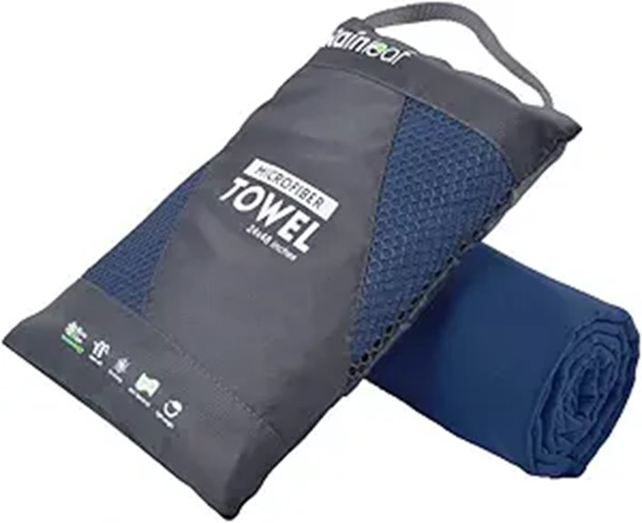 compact quick drying travel towel