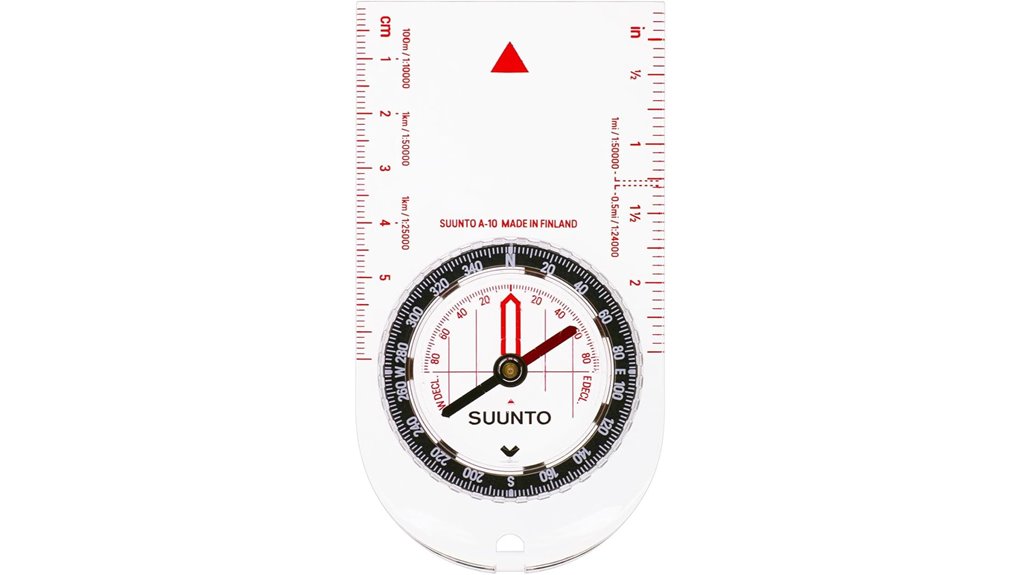 compact simple recreational hiking compass