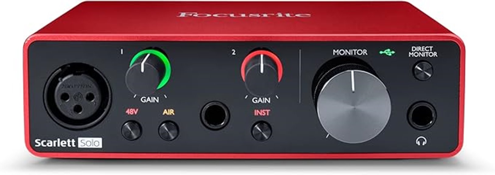 compact single channel usb audio interface