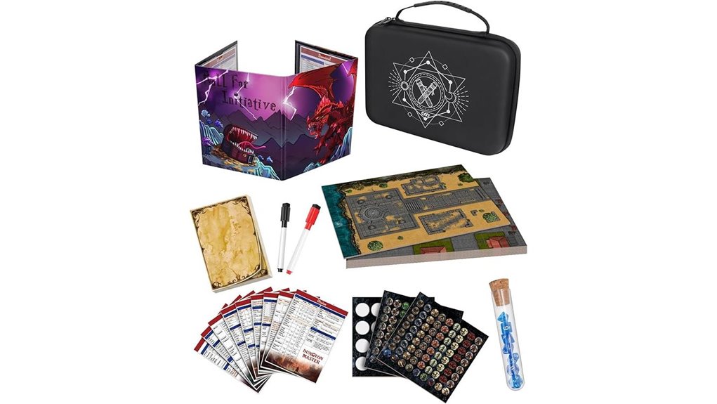 compact tabletop rpg dm screen