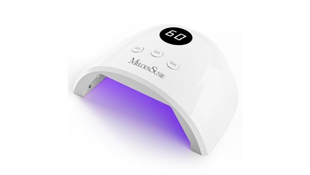 compact uv led nail lamp