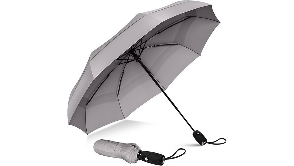 compact windproof travel umbrella