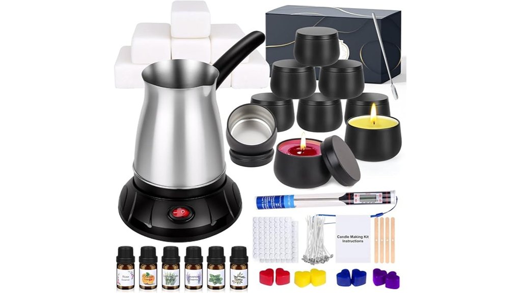 complete diy soy candle kit