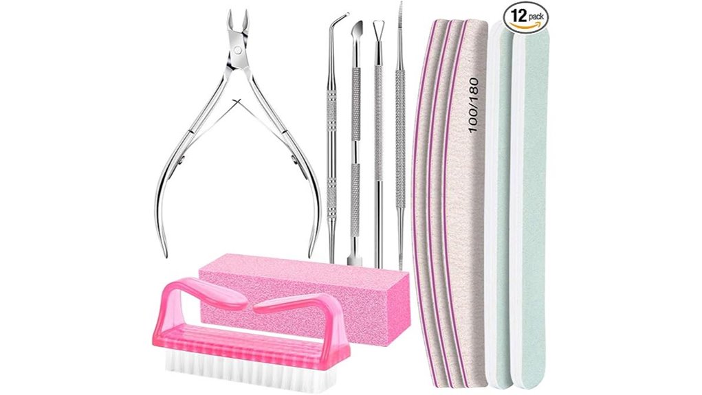complete manicure and pedicure set