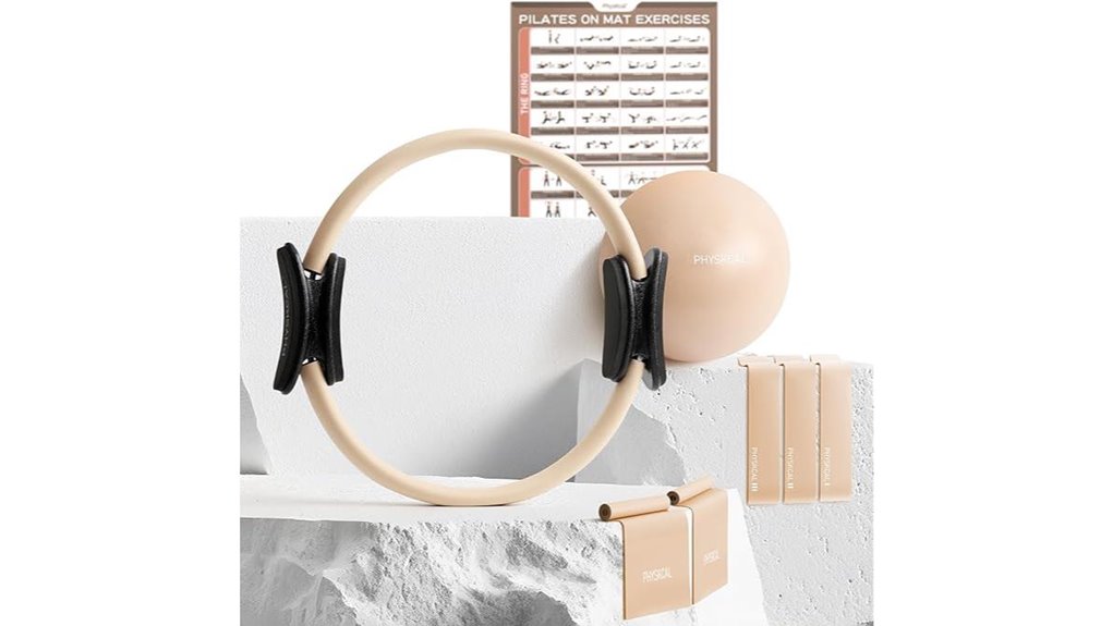 complete pilates kit with accessories