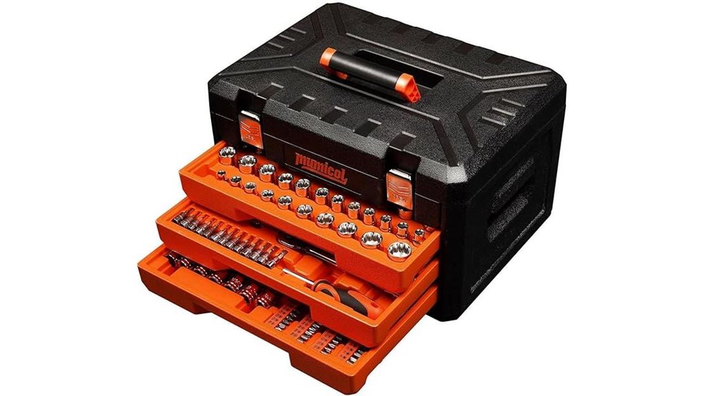 comprehensive 320 piece mechanic s socket set