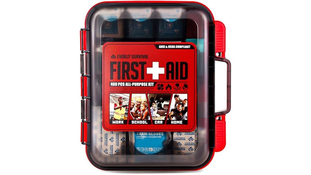 comprehensive 400 piece osha kit