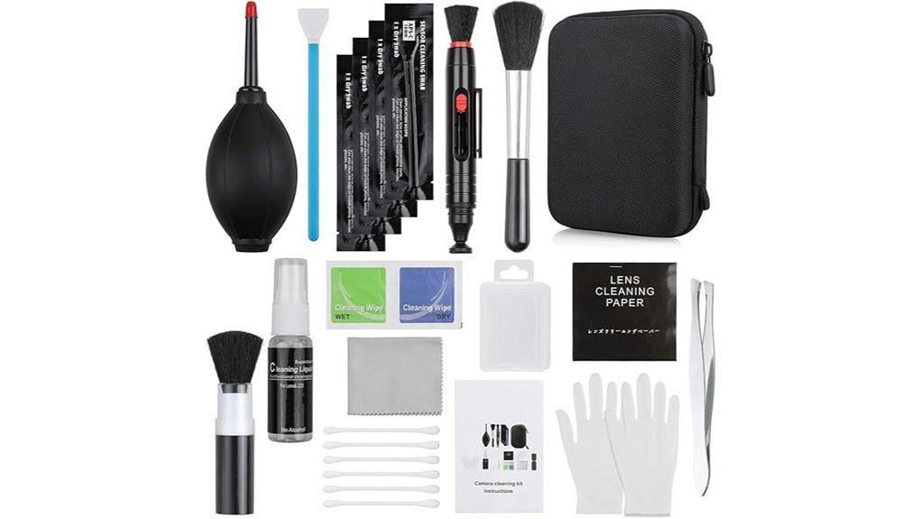 comprehensive camera lens cleaning kit