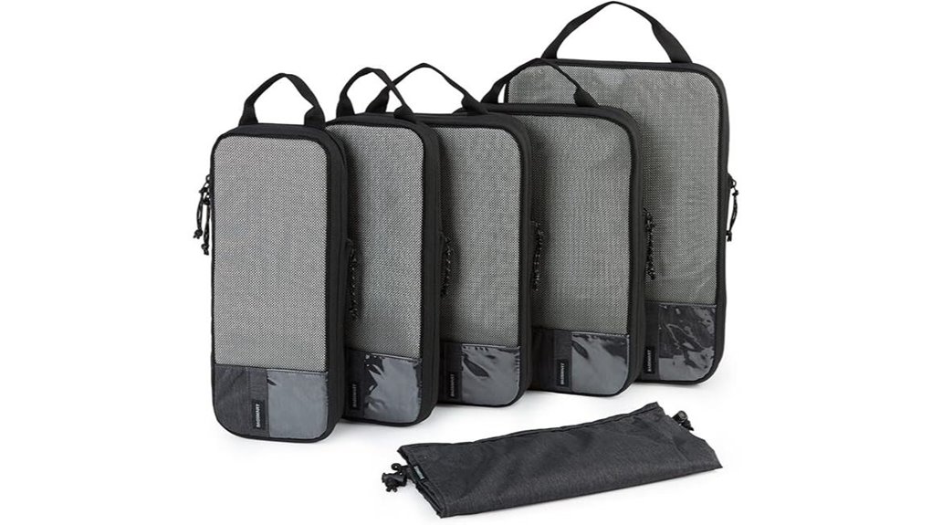 compression packing cubes organizer