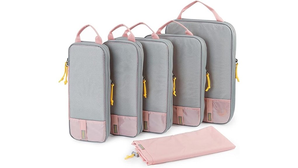 compression packing cubes set