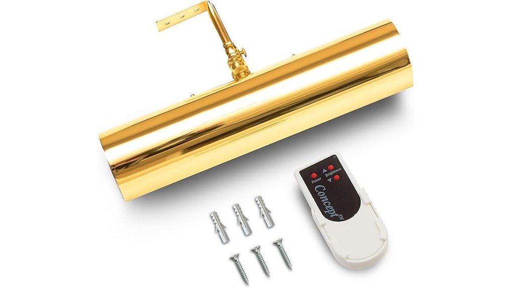 concepdesigns 11 5 battery dimmable picture light