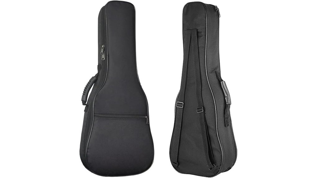 concert ukulele soft backpack case