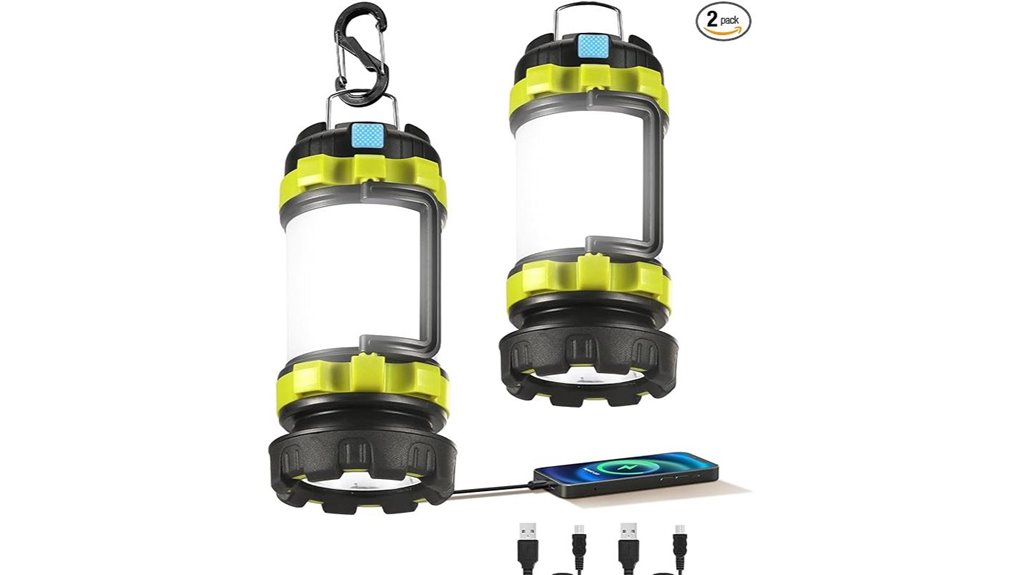 consciot rechargeable led lanterns