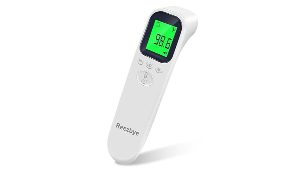 contactless dual mode forehead thermometer
