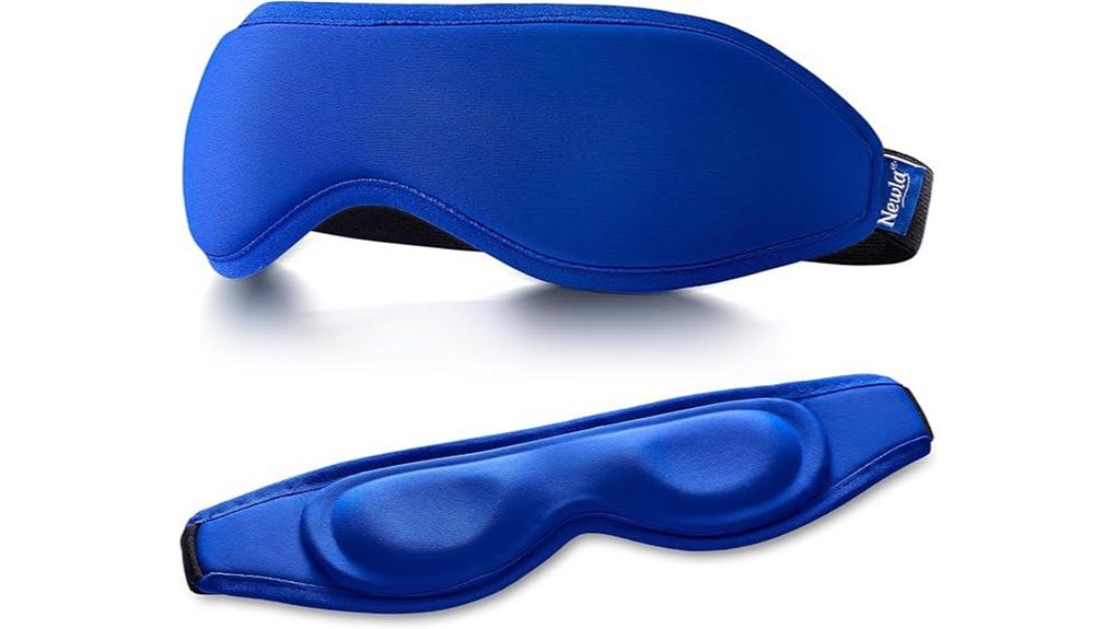 contoured cooling gel eye mask