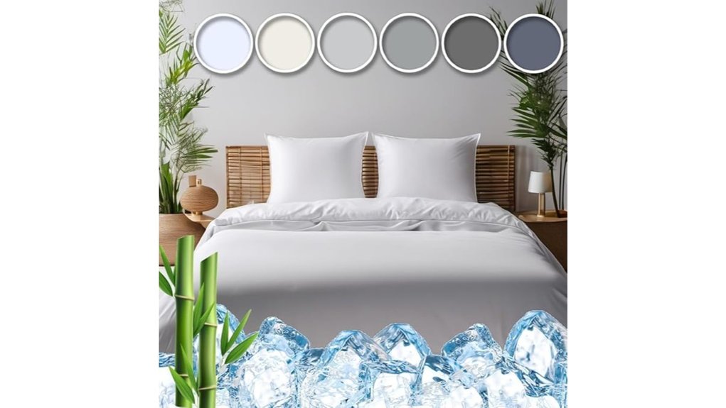 cooling bamboo modal queen bedsheet