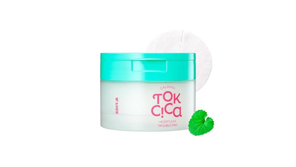 cooling cica heartleaf toner pads