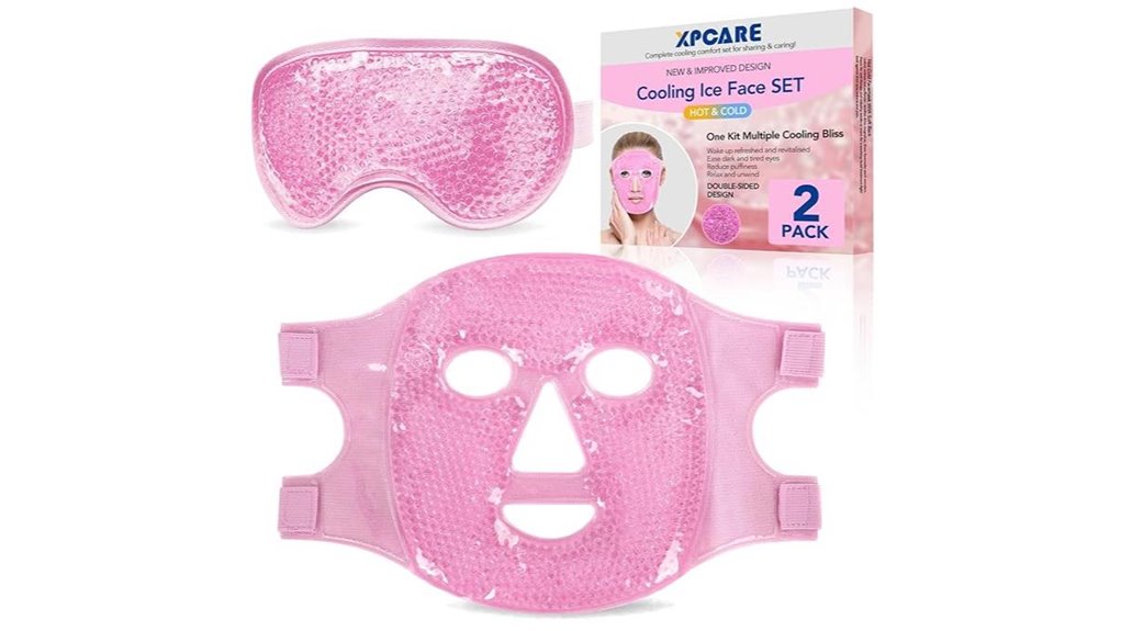 cooling gel face mask