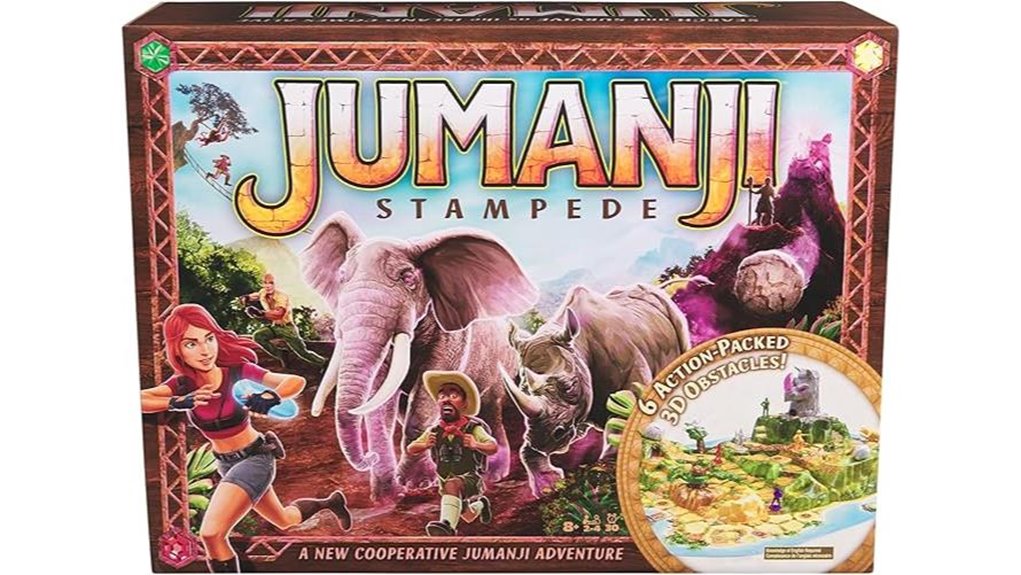 cooperative 3d jumanji boardgame