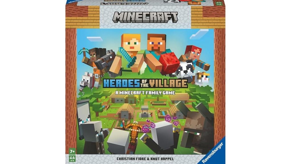 cooperative minecraft village defense