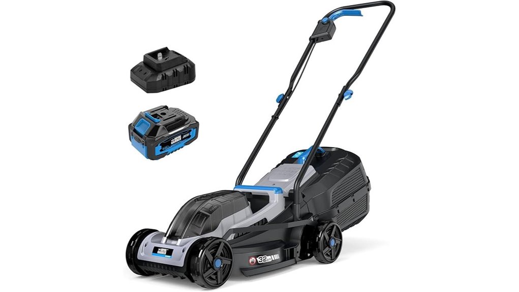 cordless 13 inch push mower