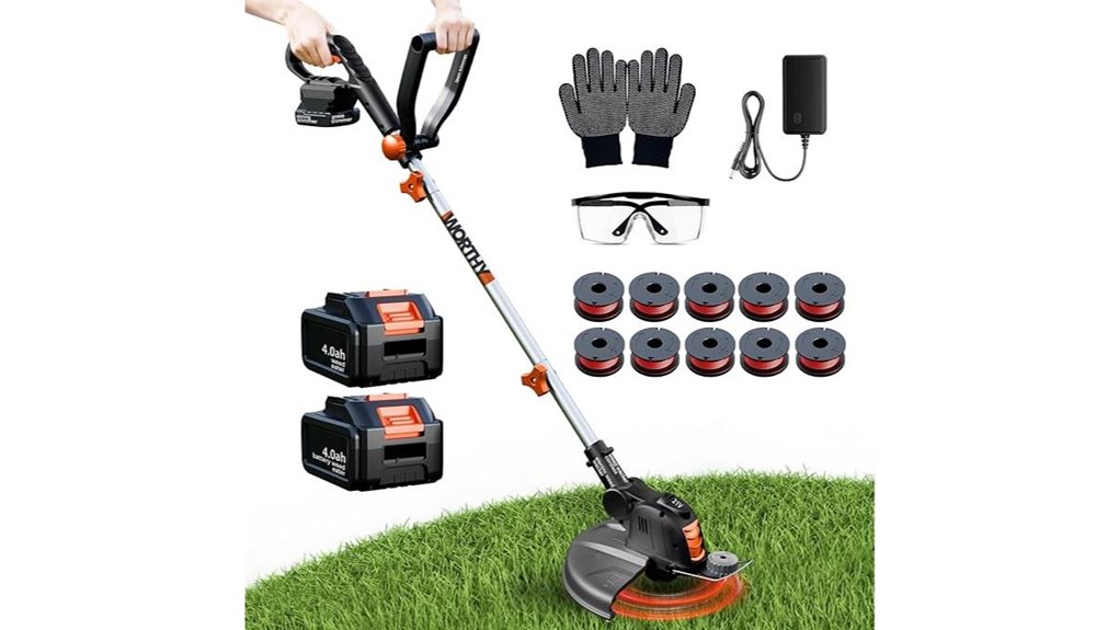 cordless 21v battery string trimmer