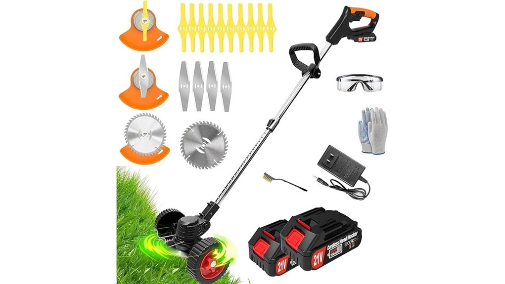 cordless 21v electric trimmer