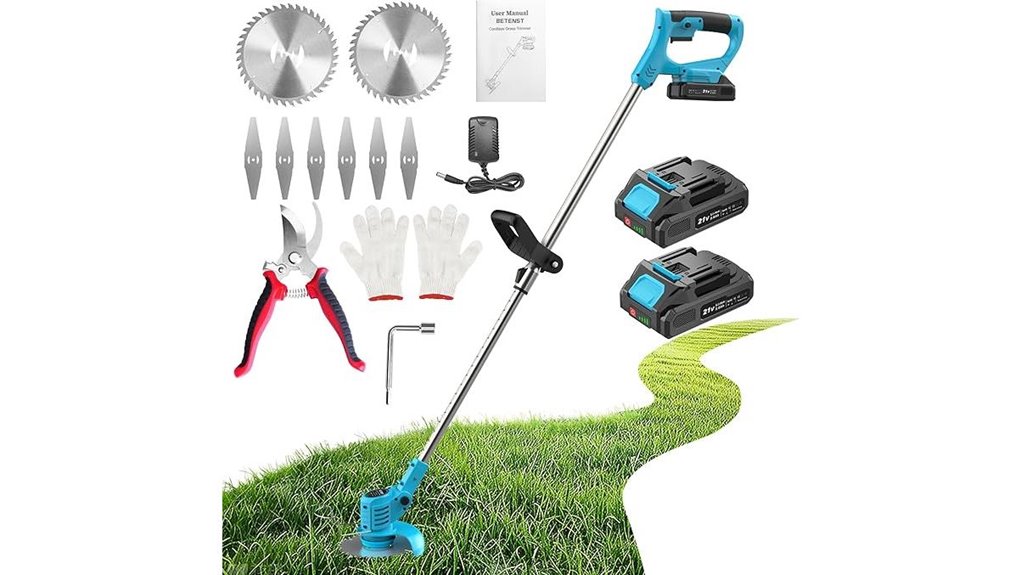 cordless 21v weed trimmer