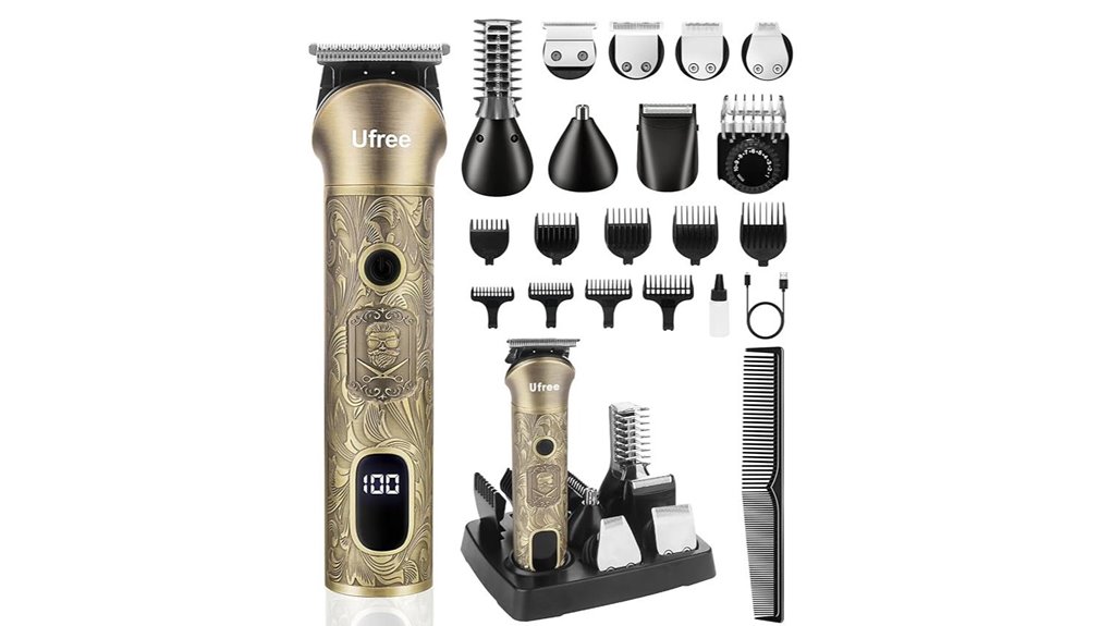 cordless electric beard trimmer