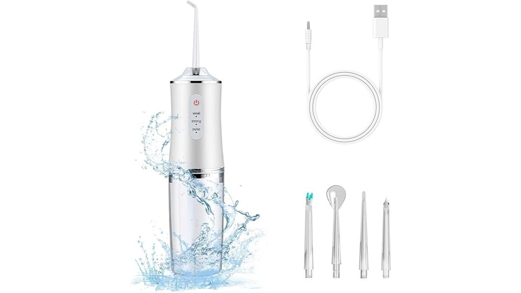 cordless electric water flosser