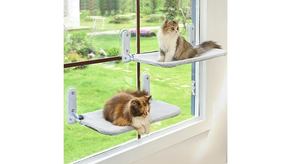 cordless foldable cat window perch