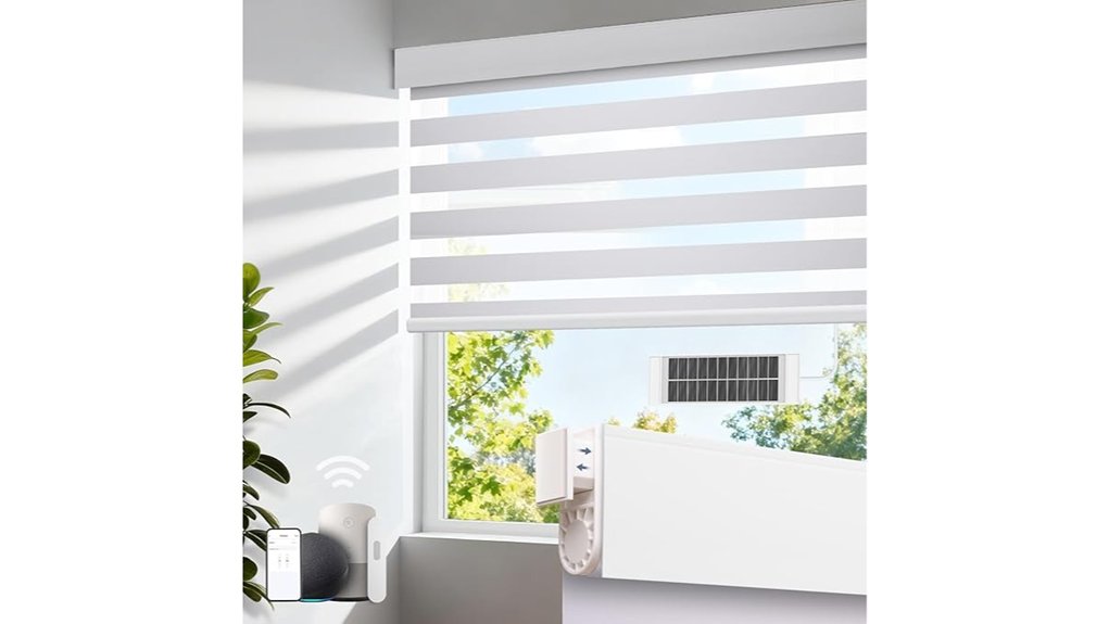 cordless motorized zebra shades