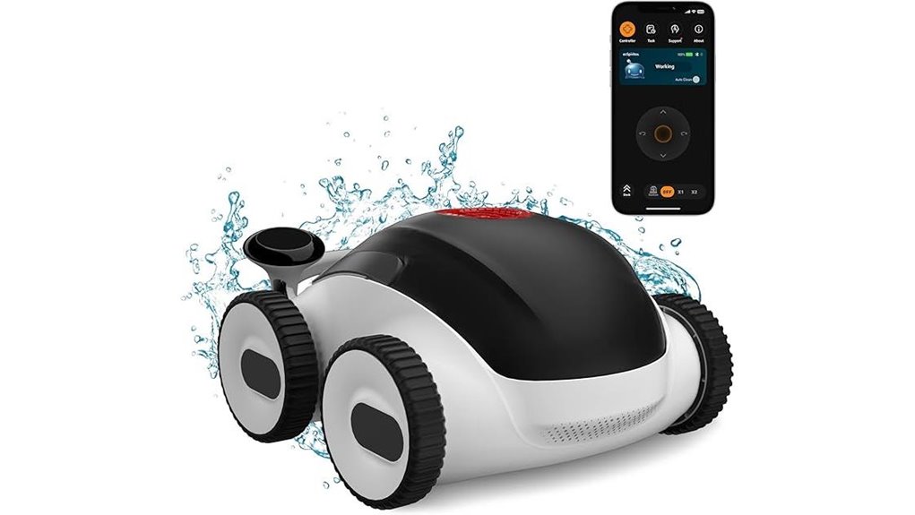 cordless robotic pool cleaner