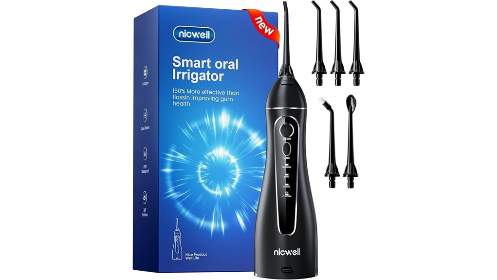 cordless water dental flosser