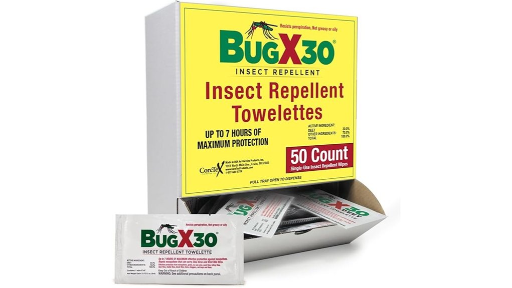 coretex bug x30 wipes