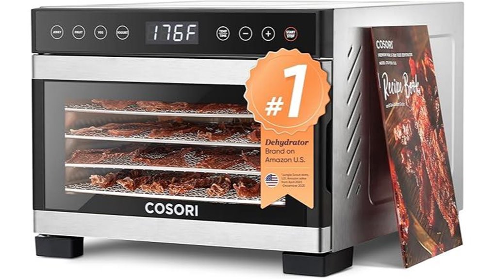 cosori five stainless trays