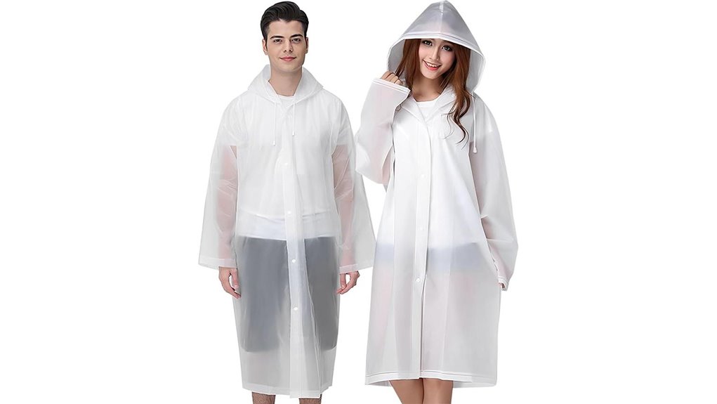cosowe two pack adult ponchos