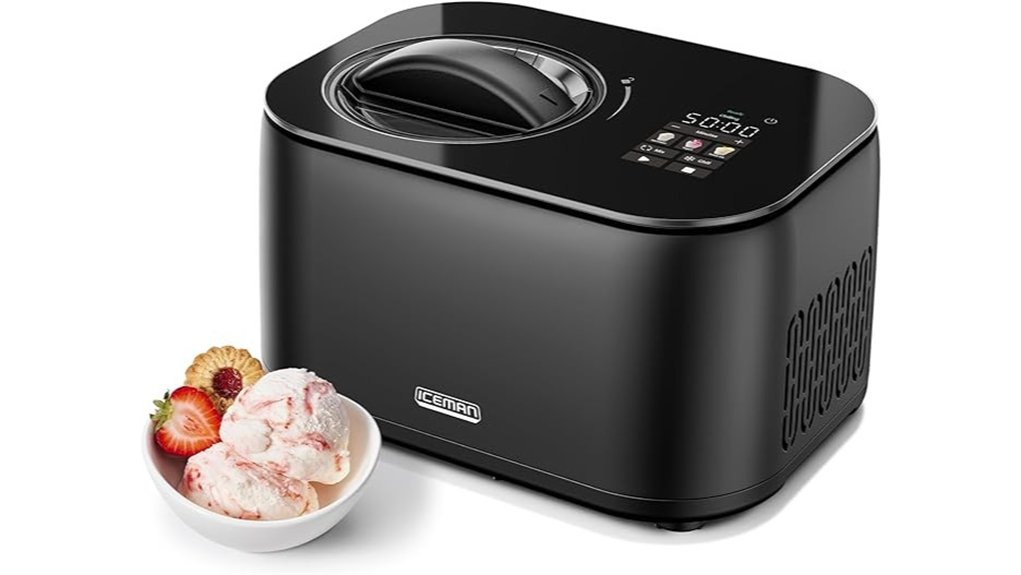 countertop compressor ice cream maker