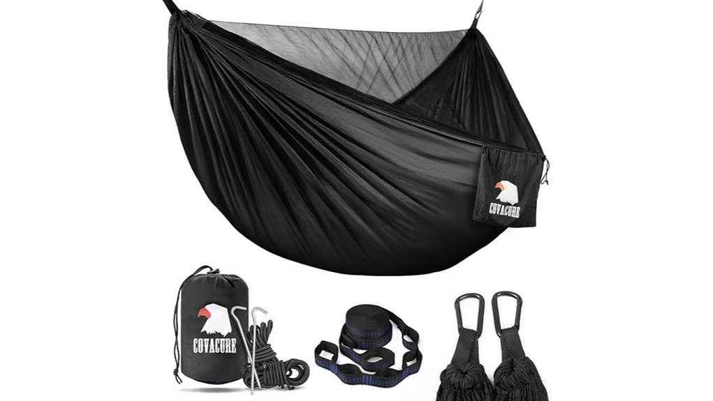 covacure double camping hammock