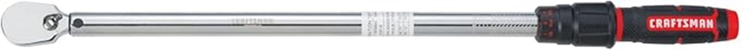 craftsman 1 2 torque wrench