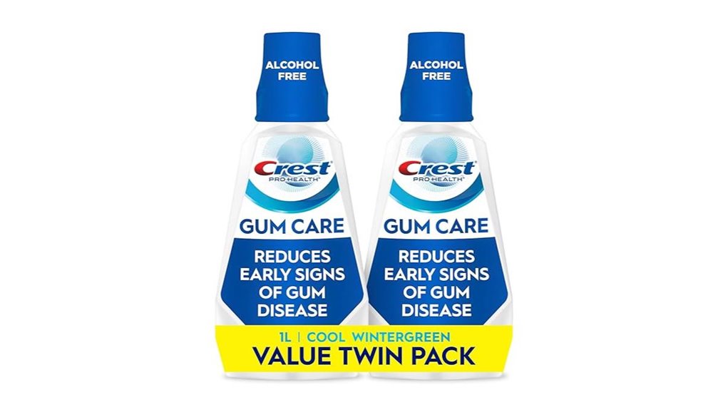 crest pro health wintergreen mouthwash