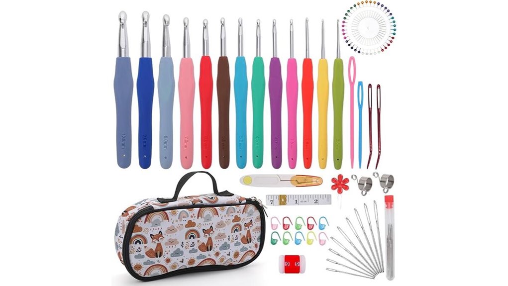 crochetbox ergonomic hooks set