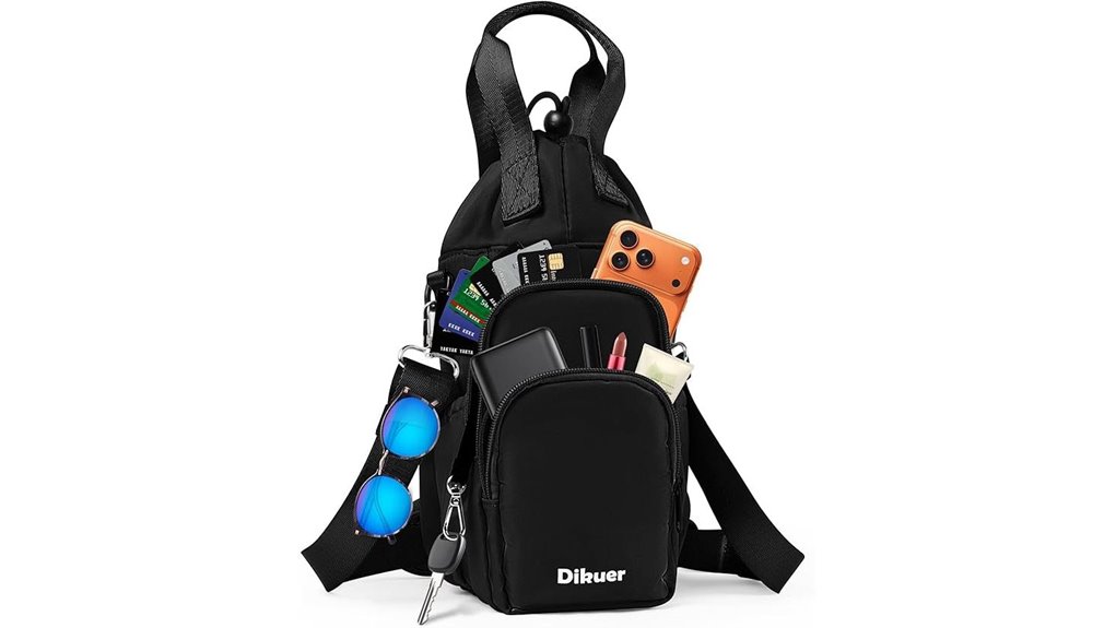 crossbody water bottle carrier bag