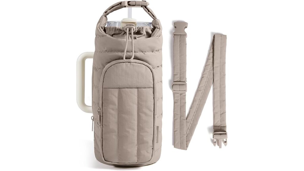 crossbody water bottle sling