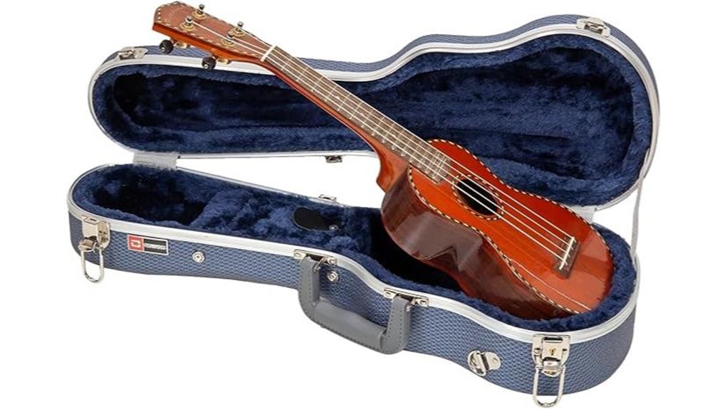 crossrock soprano ukulele with case