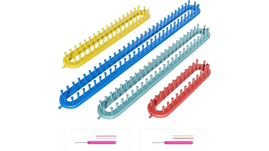 cureder four piece knitting loom