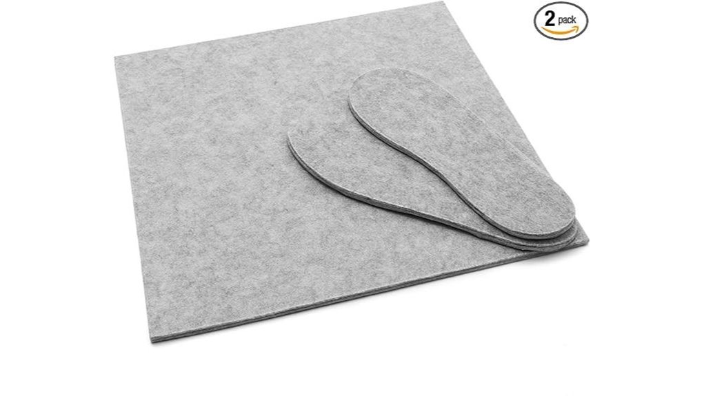 cut to size wool felt insoles