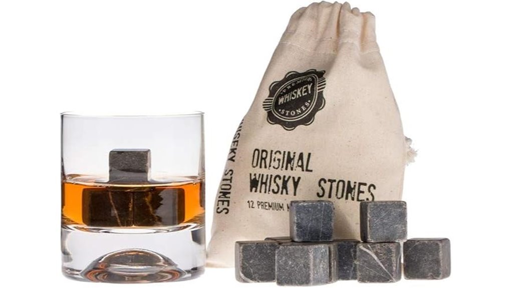 dark grey whiskey stones 12