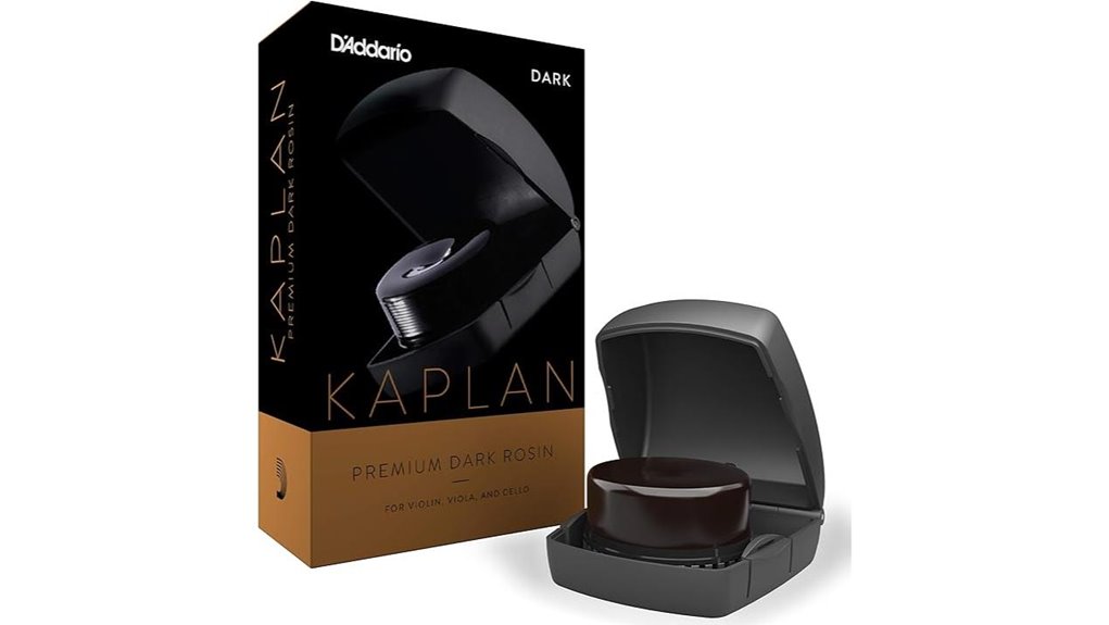 dark rosin for strings