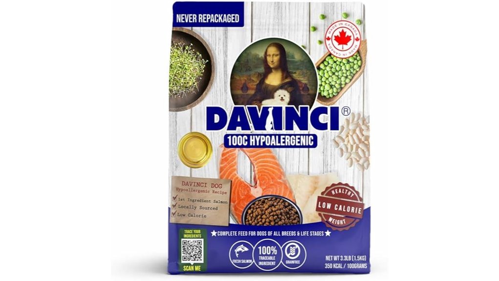 davinci hypoallergenic salmon dry dogfood